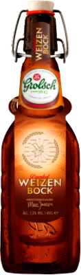 Grolsch Dunkel Weizenbock beugelfles van 45cl Grolsch Dunkel Weizenbock beugelfles van 45cl